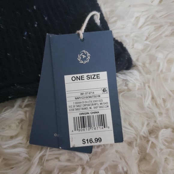 Universal Thread Goods Co Oblong Black Scarf - Picture 6 of 8